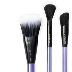 Purple Makeup Brush Set